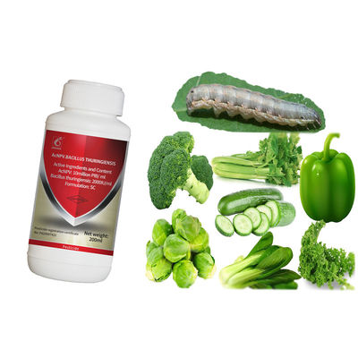 Ecological control organic pesticide AcNPV Bt kill cotton leafworm beet armyworm 