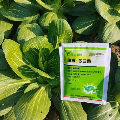 Biological Insecticide SeNPV Bt for vegetable natural farming capsicum clean fruit surface  